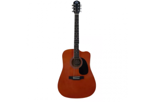 Violão Elétrico Aço Folk Cutway Myth MT41FSE Orange + Dark Brow