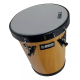 Timba Music Madeira 35x10 Pele Leitosa Aro Preto