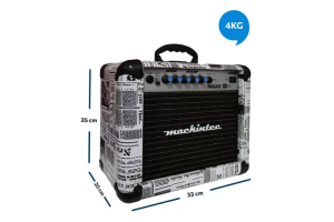 Cubo Amplificador Guitarra Mackintec Maxx 15W Jornal