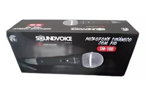 Microfone Com Fio Soundvoice SM100